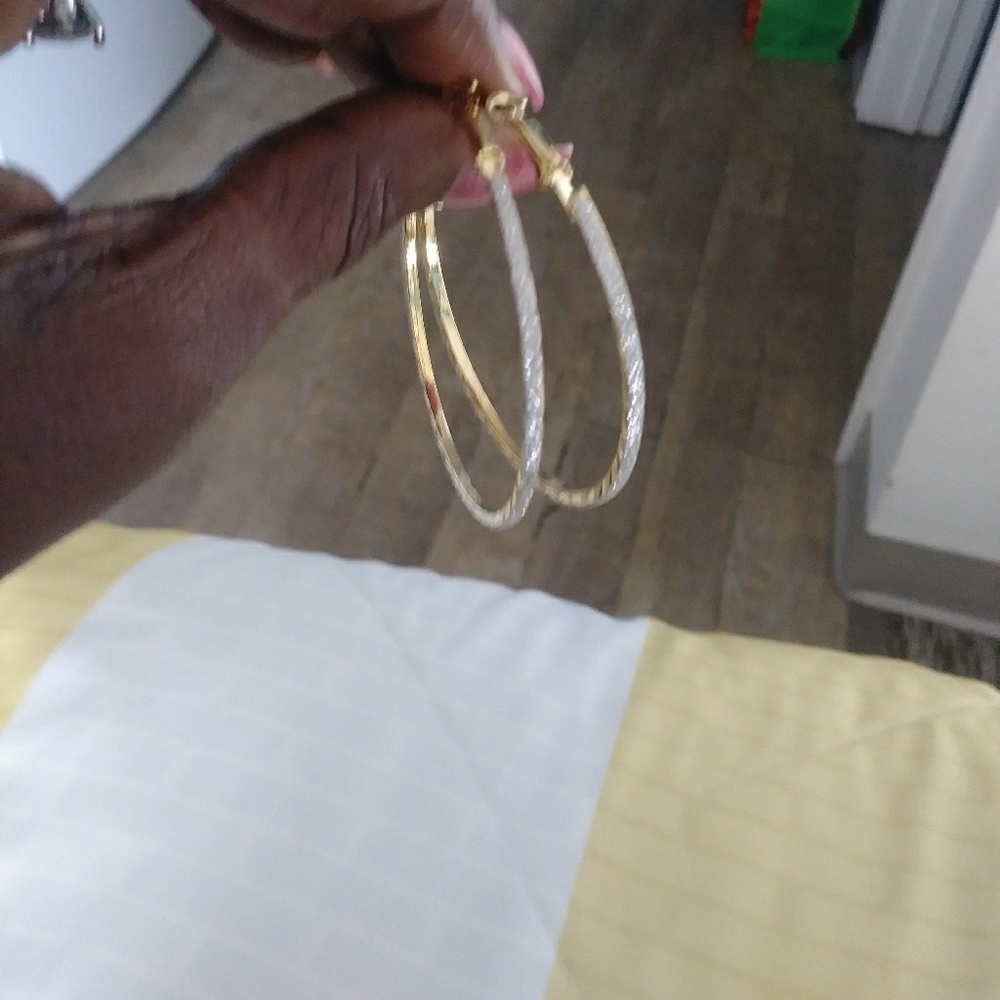 Two Tone Earrings